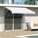 Tenda da Sole Avvolgibile 300x150cm  Casper Bianco