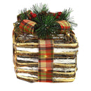 Set 3 Pacchi Regalo Decorativi con Led naturale 