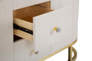 Mobile Montpellier Crema 120x40x85 cm in Ferro Legno 