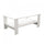 Match Couchtisch 100 x 55 x 41 h cm aus weißer zweischichtiger Spanplatte