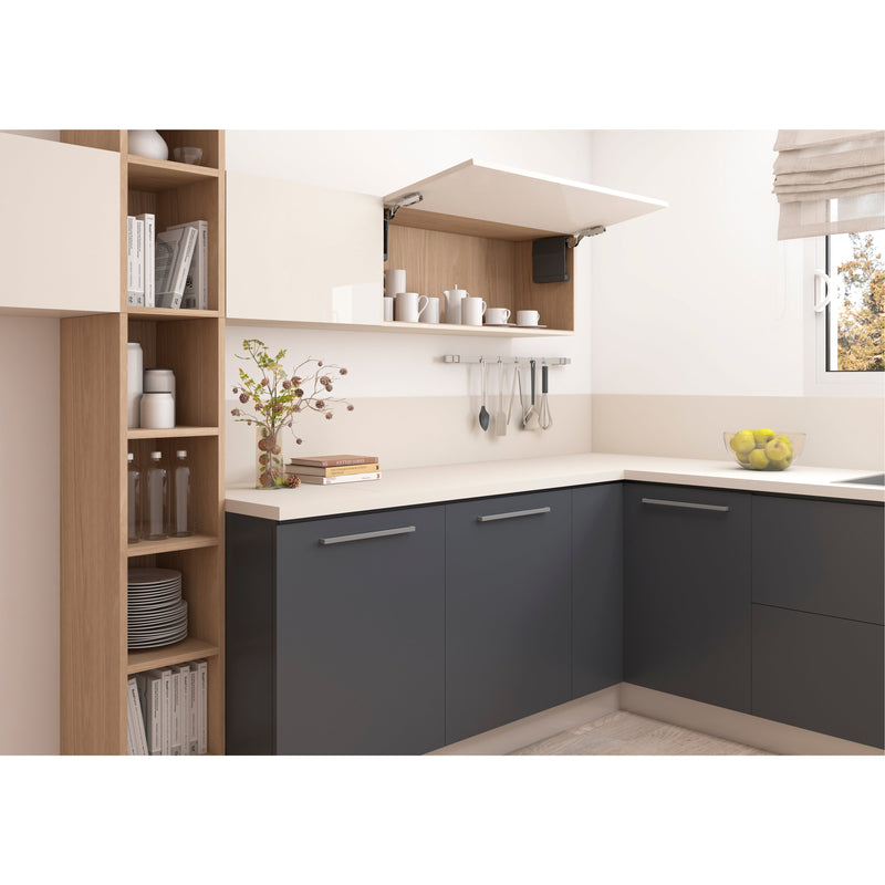 Braccetto Agile Smart Elevabile Forza 960 - 2350 Plastica Grigio Antracite Acciaio  Emuca