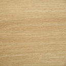 Cassettiera 3 Cassetti 60x40x80 cm in Truciolato e Rattan Nero e Color Legno