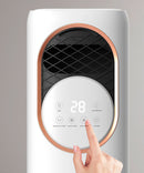 Raffrescatore ad Acqua 24x21x82 cm Cool&Heat Bianco