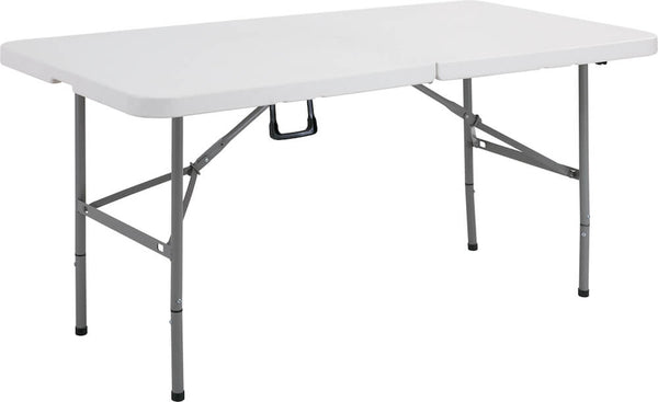 Tosini CZ152F Weißer rechteckiger Catering-Klapptisch sconto