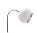 Paralume Ball da Tavolo Bianco 25x14x55 cm Metallo Bianco