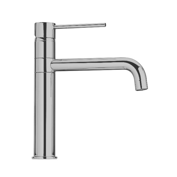 Rubinetto Cucina Miscelatore Monocomando Lavello Girevole in Ottone Paini Cromato Satinato prezzo