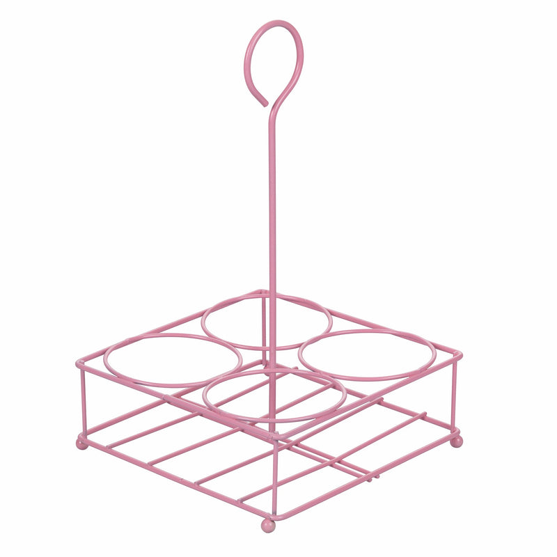 Menage 5 Pezzi in Ceramica con Stand in Metallo VdE Tivoli 1996 Baita Provence