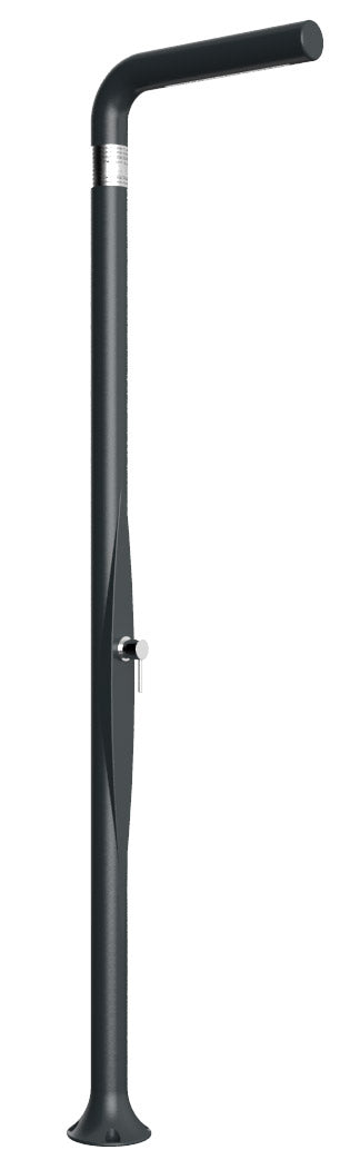 acquista Doccia da Esterno Giardino Miscelatore Arkema Funny Yang Grigio Antracite