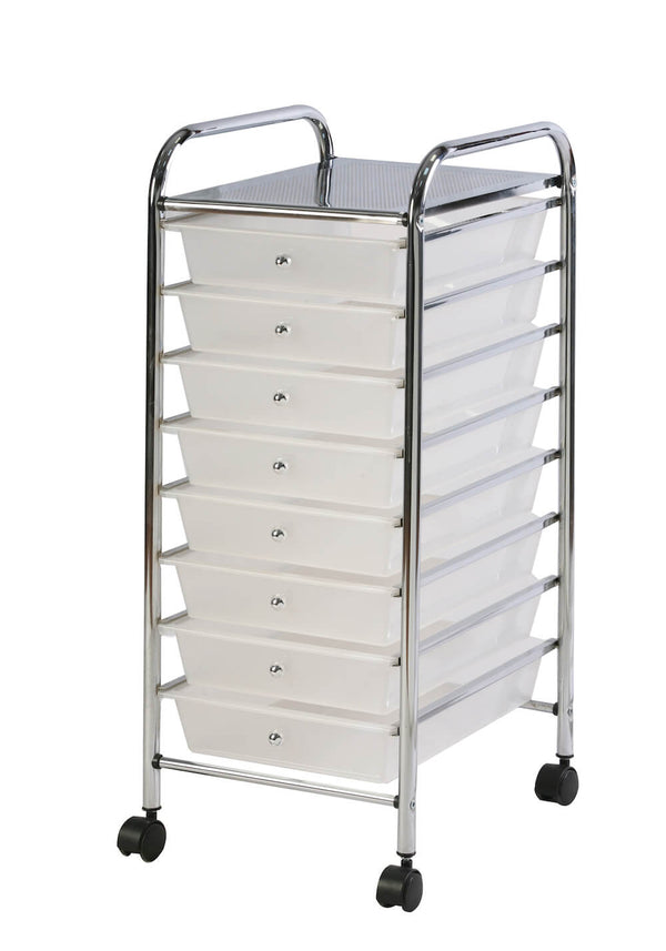 Mehrzweck-Trolley aus Stahl 8 Schubladen Bianchi Tosini YJ831W prezzo