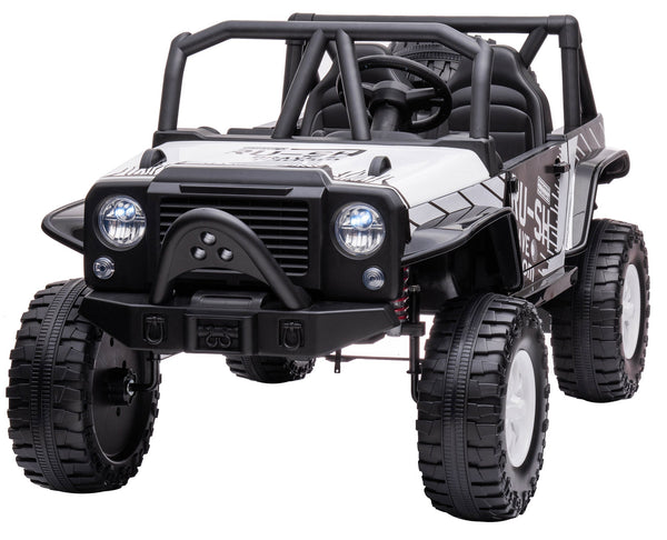 Macchina Elettrica per Bambini 24V 2 Posti Desert Bianco acquista