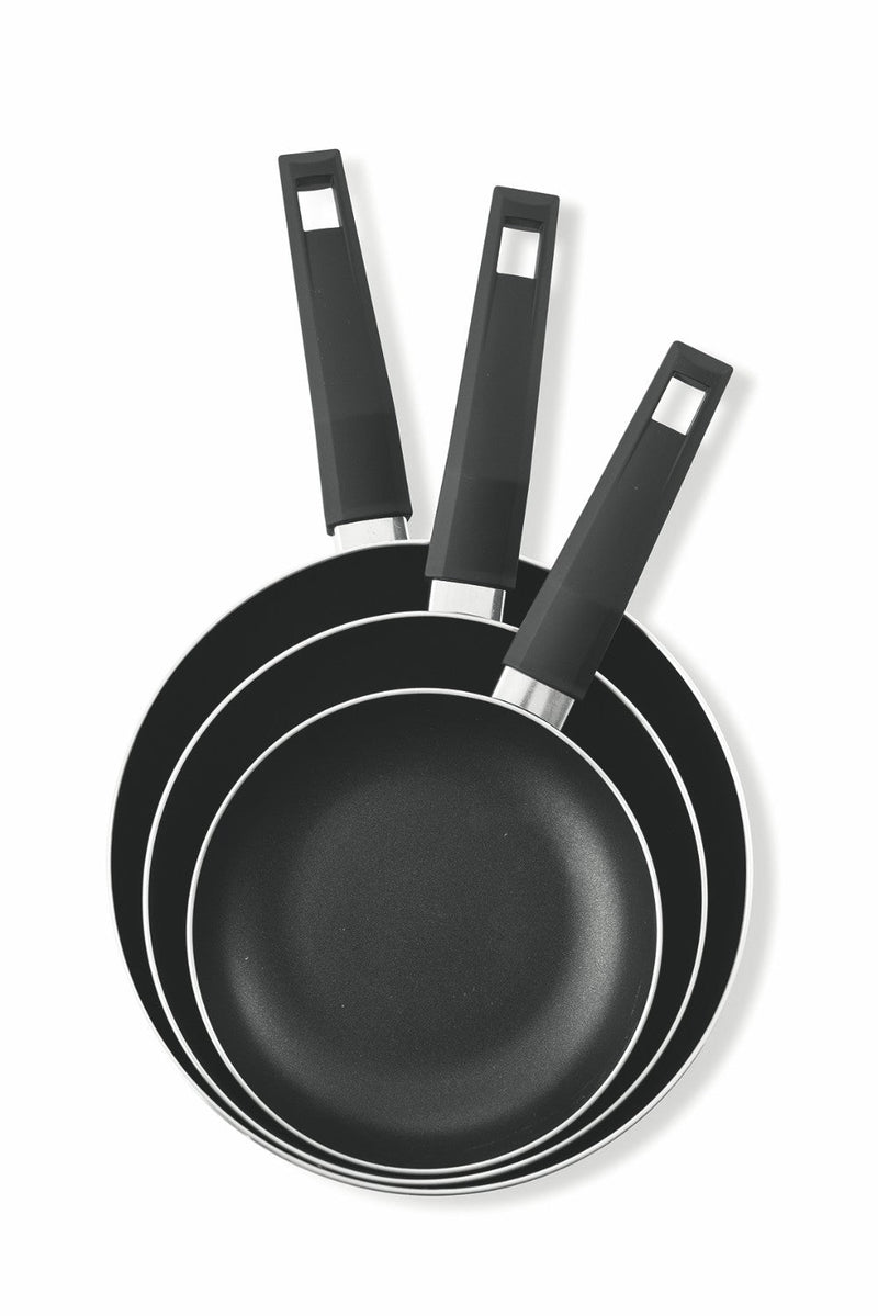 Set 3 Padelle 20-24-28cm Antiaderente Villa du0026