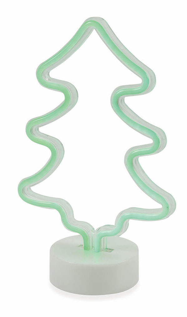 prezzo Weihnachtsbaum leuchtende Led Neon H29,5 cm Soriani Grün
