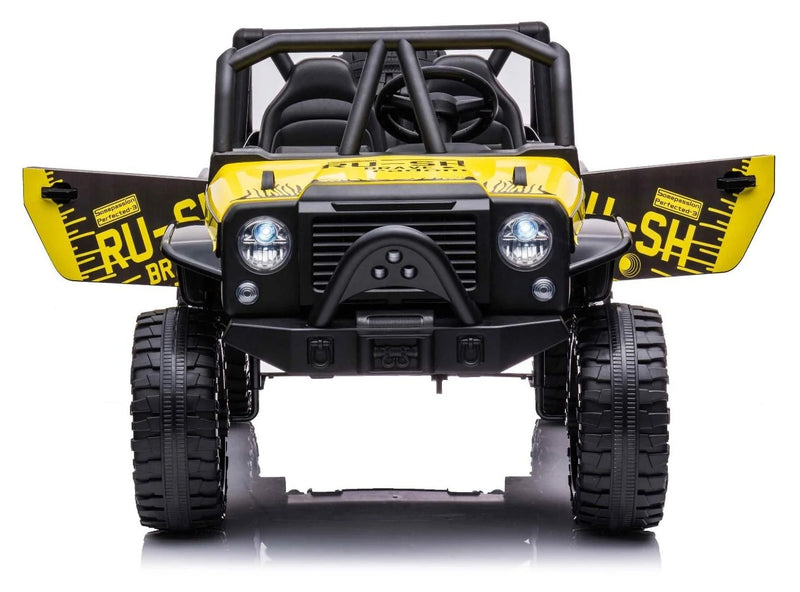 Macchina Elettrica per Bambini 24V 2 Posti Desert Giallo