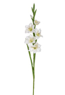 Set 8 Fiori Artificiali di Gladiolo Mini Altezza 74 cm 