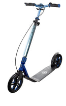 Monopattino 2 Ruote in Alluminio Globber One Nl 230 Ultimate Nero e Blu Colbalto