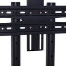 Supporto Tv da Terra Altezza Regolabile con Ruote Nero 90x64x175 cm 