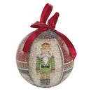 Set 14 Palle di Natale Ø7,5 cm in Polyfoam con Box Schiaccianoci