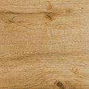 Tavolo Allungabile 140-224x80x74 cm Niket Quercia Natura Gambe Bianche