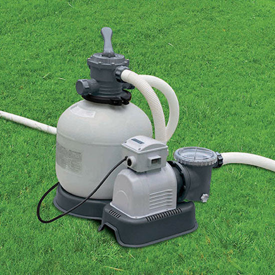 Sandpumpe für Schwimmbäder 10.000 L/h Motor 1CV 220V Intex prezzo