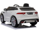 Macchina Elettrica per Bambini 12V con Licenza Jaguar F-Pace Bianca