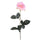 Set 8 Kunstrosen Offen Höhe 74 cm Rosa