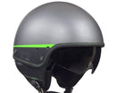 Casco Demi-Jet per Scooter CGM Granada 105G Titanium Opaco Varie Misure