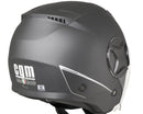 Casco Jet per Scooter Visiera Lunga CGM Illinois 129A Antracite Opaco Varie Misure