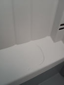 Armadio in Resina Antiurto Terry Wave 2A 70X44X181Cm 2 Ante 5 Ripiani da Esterno Seconda Scelta