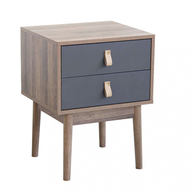 Mobiletto Pascal 45x39x59 h cm in Legno Grigio