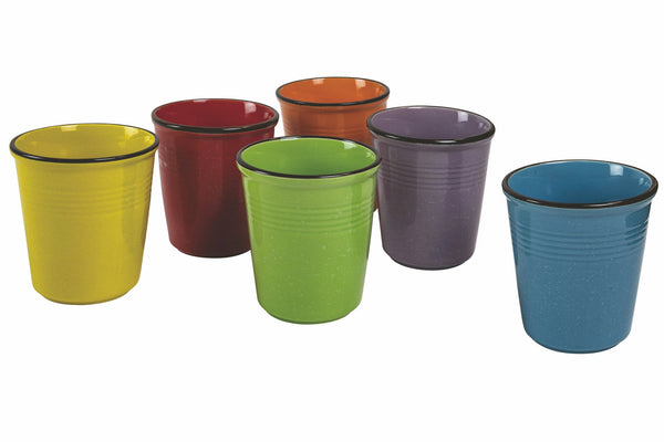 online Set mit 6 Keramik-Wassergläsern 350 ml Villa d'Este Home Tivoli Baita