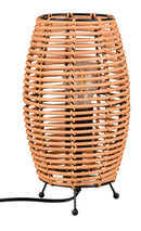 Lampada da Tavolo da Interno Attacco E27 in Tessuto Naturale