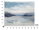 Dipinto su Tela Softy 100x2,8x80 cm in Legno di Pino e Canvas Multicolor