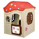 Casetta Fungo Gioco per Bambino in Plastica soffiata 100x100x130 cm
