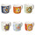 Set 6 Tazze Ø9,2x8,7 cm in Bone China VdE Tivoli 1996 Infinito