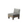Seduta Modulare Keter Elements con Schienale e Cuscino Verde Muschio 65x74x80 cm Effetto Legno Ashwood e Cappuccino