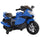 Motorrad Elektro-Motorrad für Kinder 6V Kidfun Sports Blau