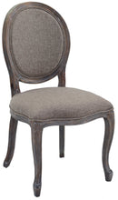 Poltrona in Tessuto Grigio Marsiglia