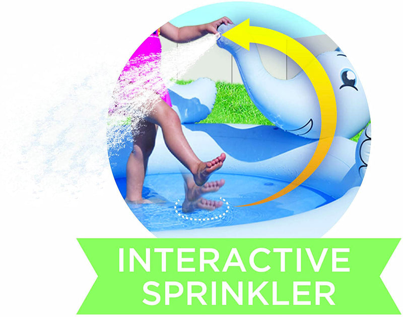 Piscina Dumbo Gonfiabile per Bambini 168x152x65 cm in Vinile Bestway 53034