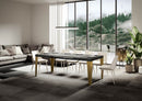 Tavolo Allungabile 180-284x90x77 cm Flame Cemento