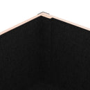 Fioriera da Giardino con Fori di Drenaggio e 4 Ruote 99x42x81 cm in Legno di Abete e Acciaio Naturale