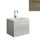 Mobile Lavatoio Sospeso Vasca Zeus in MineralMarmo Apertura a Cassettone 60x48x50 cm Olmo Naturale