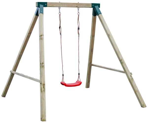 1-Sitzer-Gartenschaukel 160 x 230 x 195 cm in Holz sconto