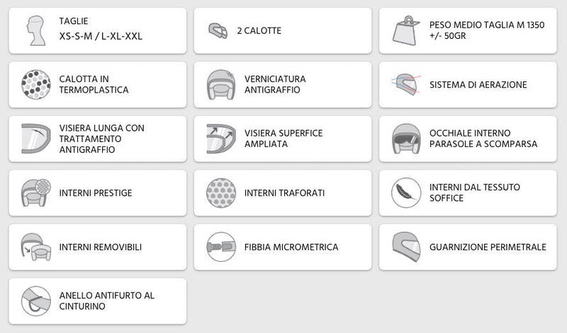 Casco Jet per Scooter Visiera Lunga CGM Daytona 130A Blu Opaco Varie Misure