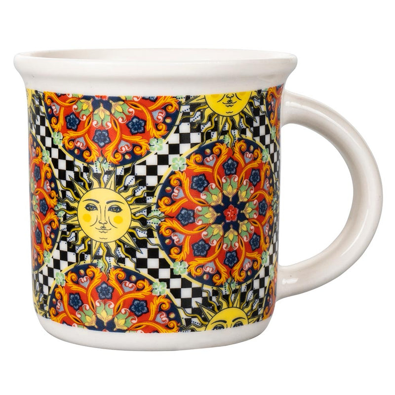 Set 4 Tazzine da Caffè Ø6,5x6,3 cm in Bone China VdE Tivoli 1996 Italian beauty