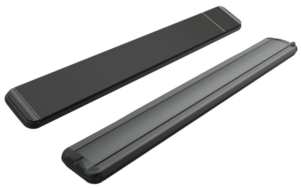 Elektrischer Infrarot-Heizstrahler 126 x 20,1 x 5,8 cm Decke 1500 W aus Aluminium dimmbar Moel Hot-Top Schwarz prezzo