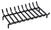 Holzfeuerschale 60x40 cm in Black Belfer Iron 900/C