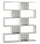 Libreria Modulare 5 Ripiani 150x180x38 cm Ossido Bianco