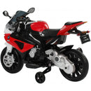 Moto Elettrica per Bambini 12V con Licenza BMW S1000RR Rossa