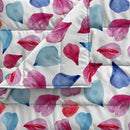 Trapuntino Estivo in Microfibra 100 gr con Stampa Petali Basic Varie Misure