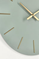 Orologio da Muro Ø 60x5 cm Timeline in Legno Salvia